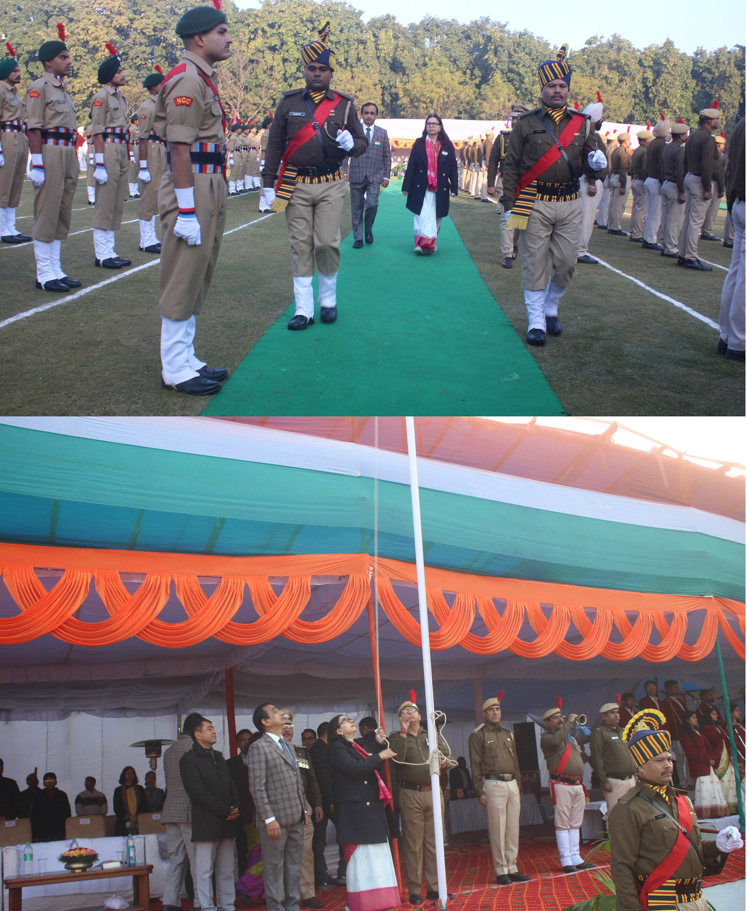 पंजाब विश्वविद्यालय ने देशभक्ति के जोश के साथ गणतंत्र दिवस मनाया और उत्कृष्ट कर्मचारियों को सम्मानित किया